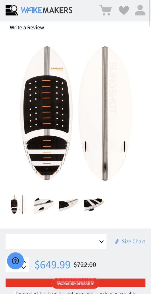 Sling Shot Coaster Surf Board