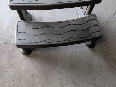 Hot Tub Spa Steps