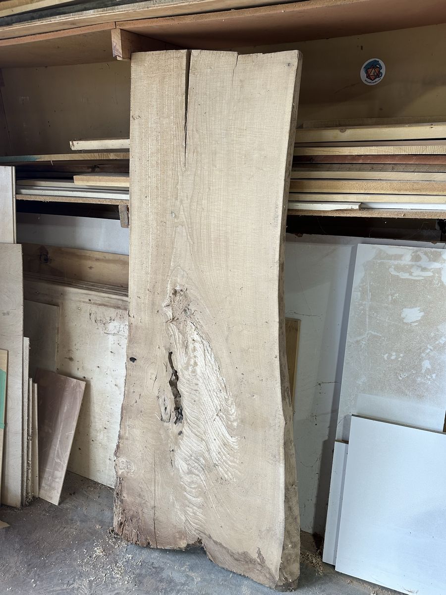 6 foot live edge alder slab for table or other project
