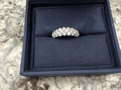 2 carat Platinum and diamond Engagement/wedding ring