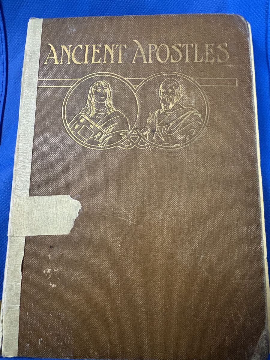 Old Book Ancient Apostles By Josepf F. Smith 1918