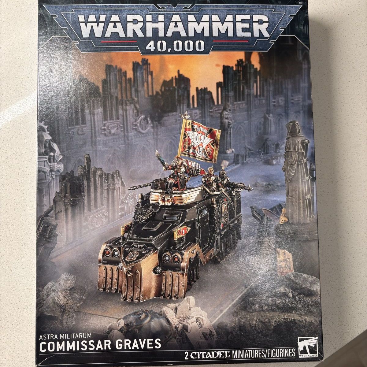 Warhammer 40K Astra Militarum Commissar Graves