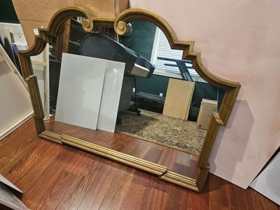 Beautiful Large Gold Mirror for Entryway, Bedroom, Frontroom