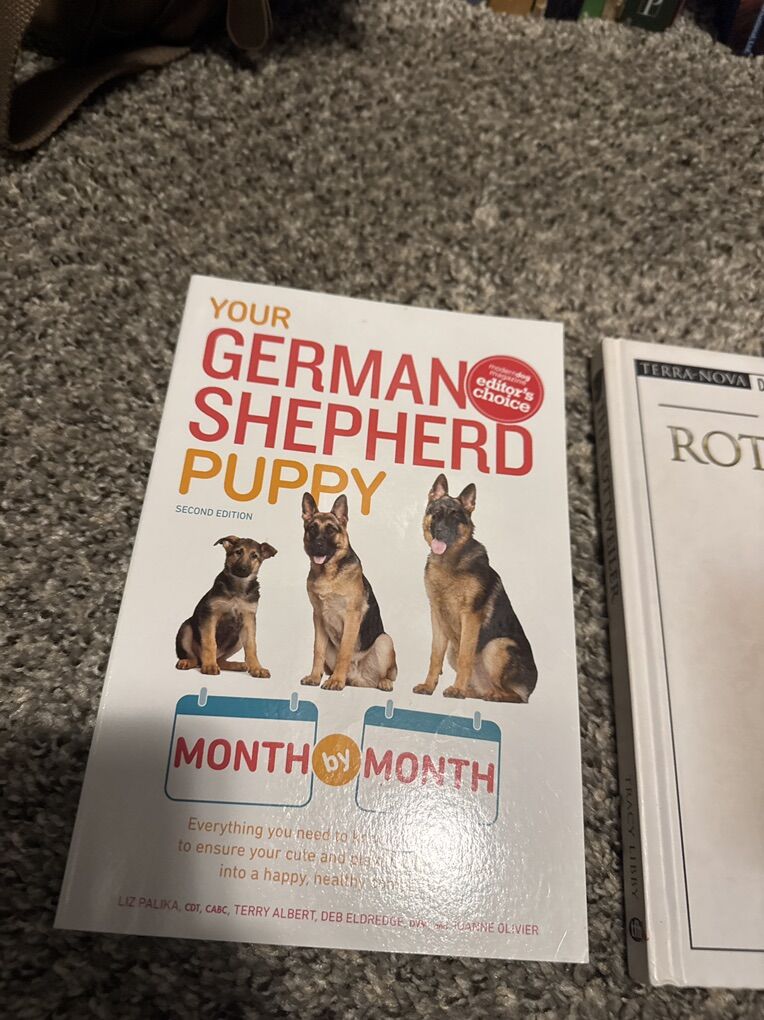 Rottweiler & German Shepherd Books