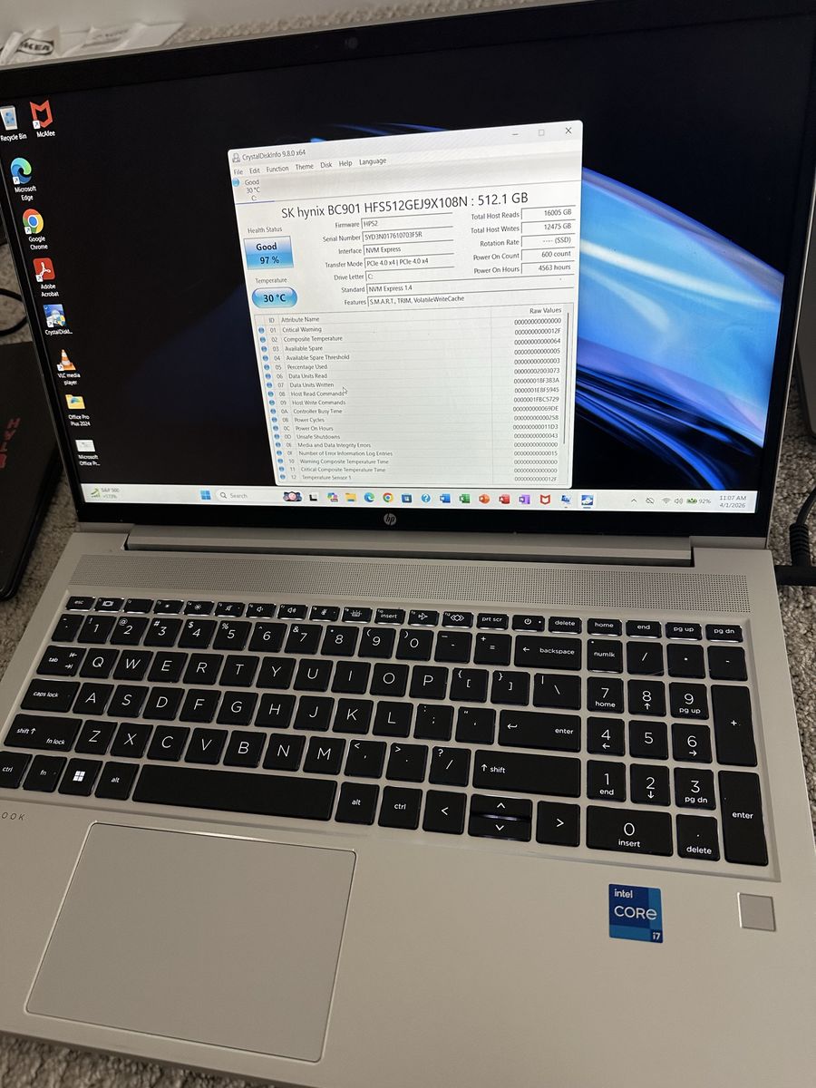 HP Touch Laptop i7 Core 13th Gen 16 GB RAM SSD