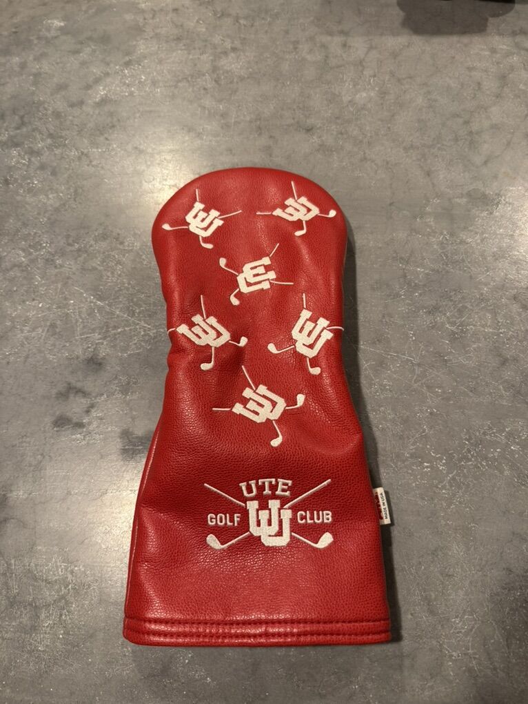 Custom Utah Utes Driver Headcover