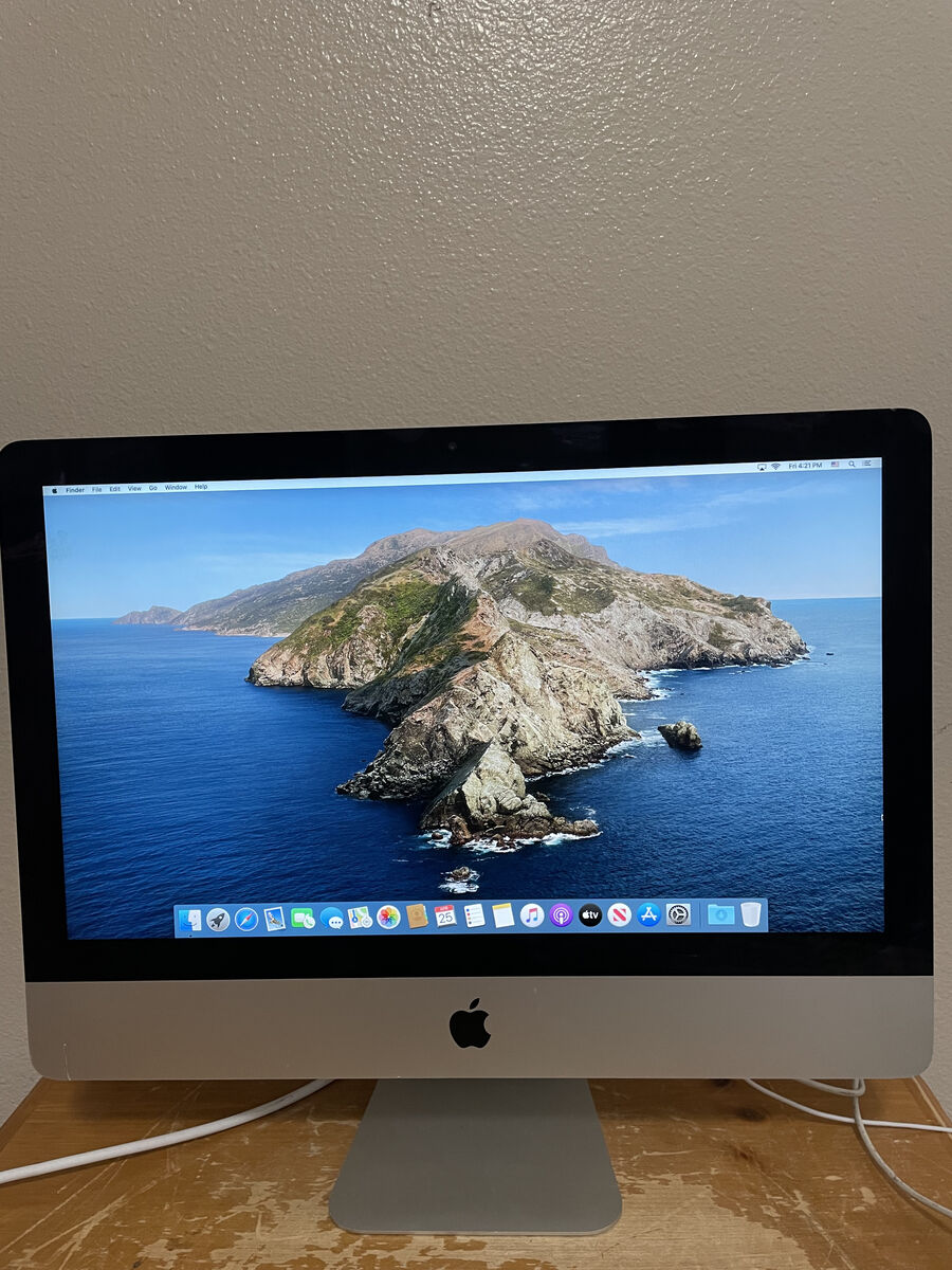 Apple iMac 21.5" All in One computer 500GB Hard drive 2013