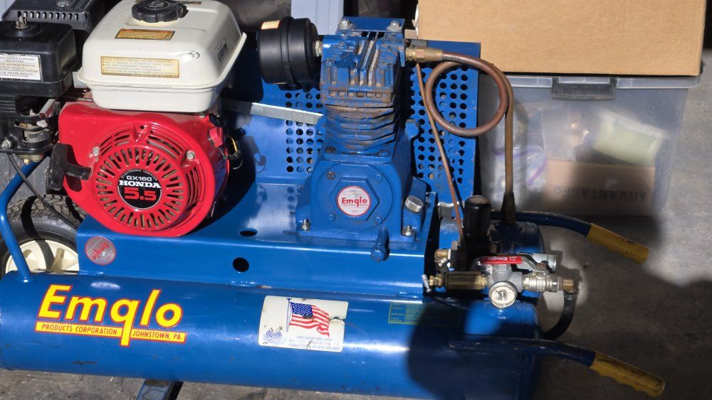 Emglo Air Compressor with Honda GX160 5.5 HP Engine, Johnstown PA