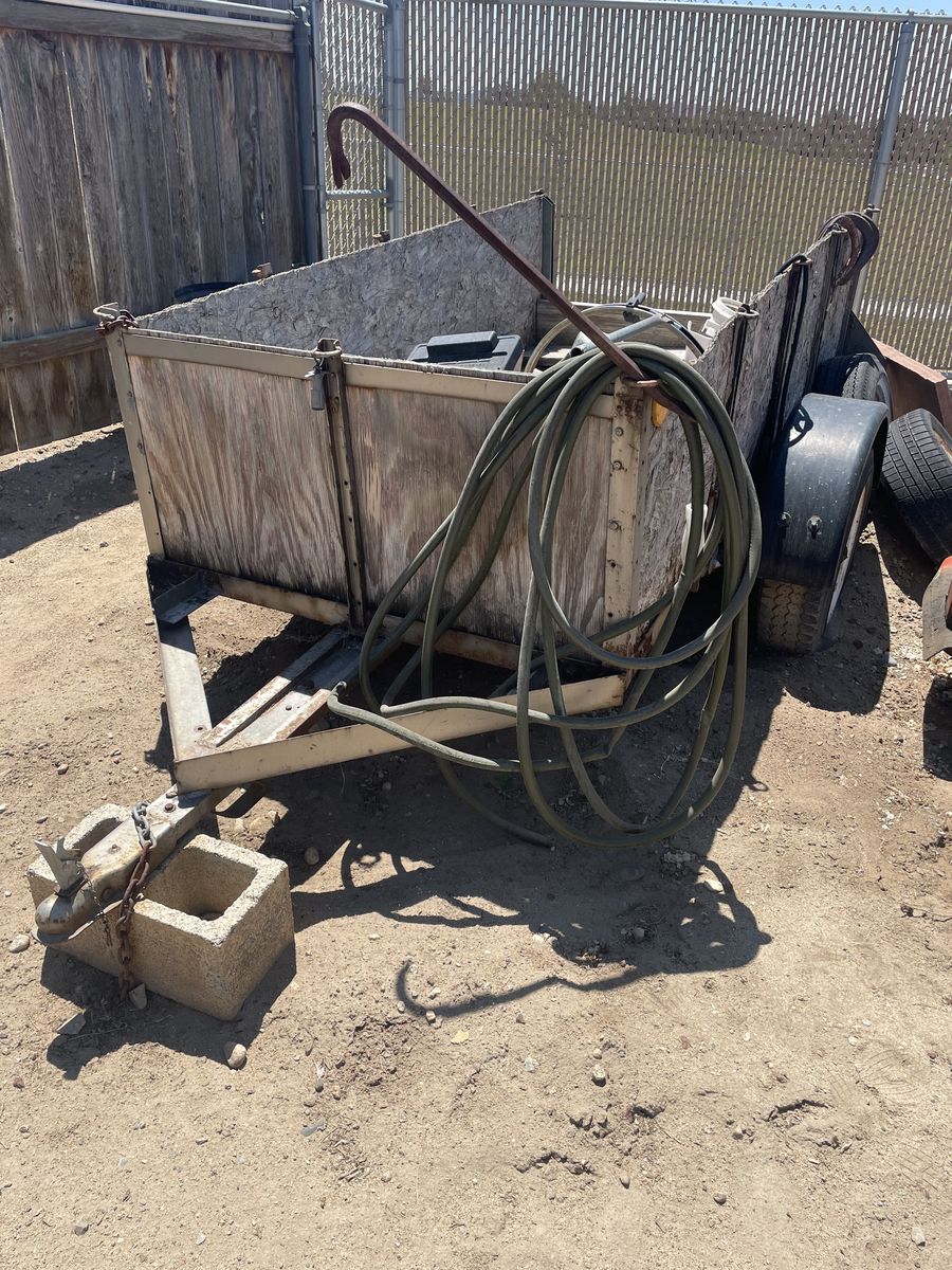 4x8 ft Utility Trailer, Single Axle