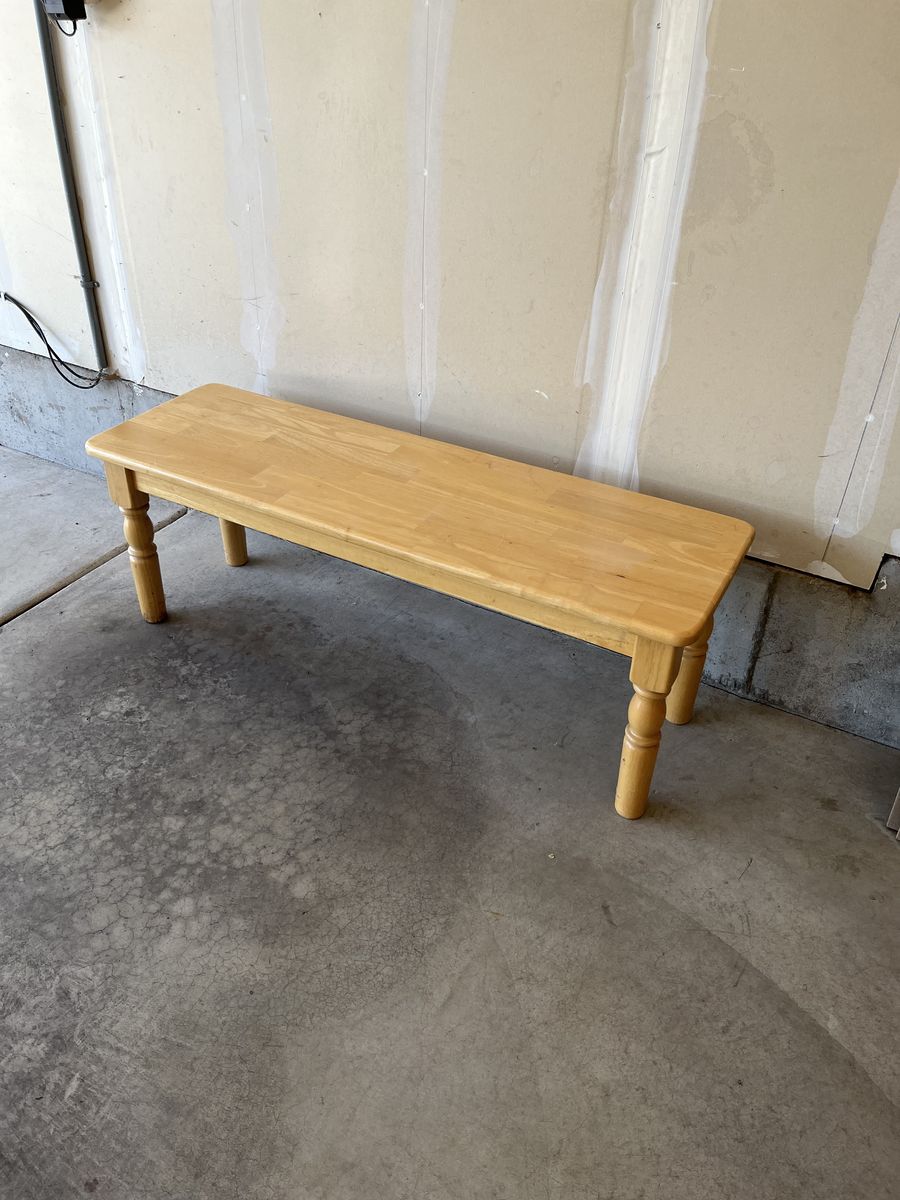 Wooden Bench