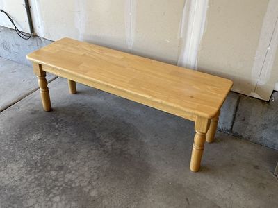 Wooden Bench