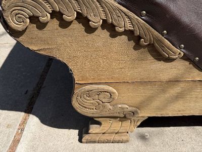 1914 American made fainting couch