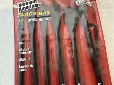 Vermont America 6 Piece Spade Bit Set