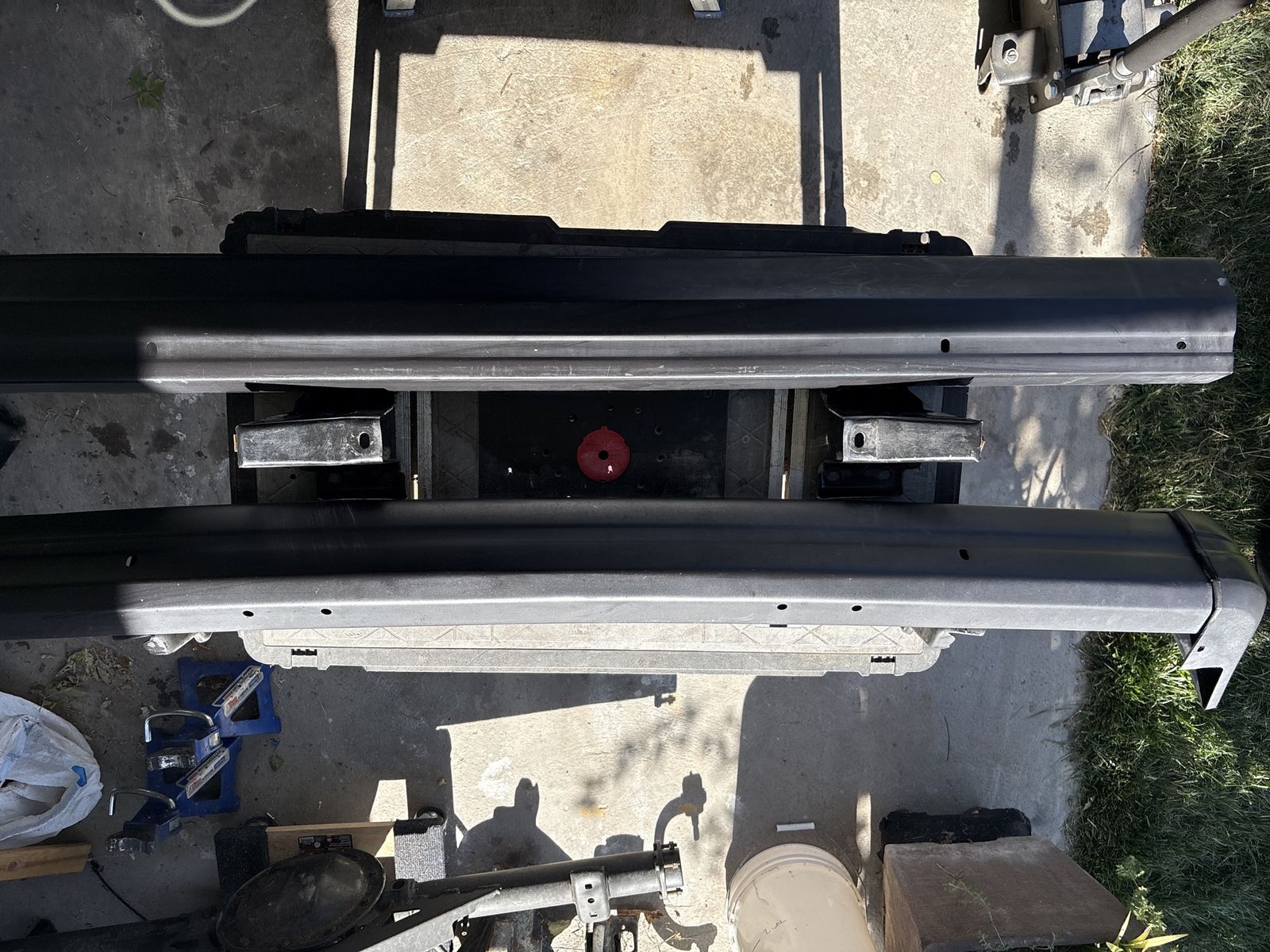 Jeep XJ front and rear bumpers
