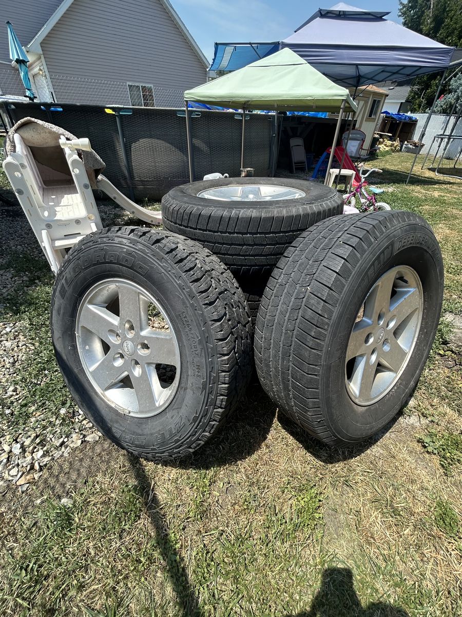 Jeep tires and rims