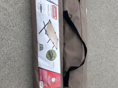 Set of two Coleman Trailhead II camping cots