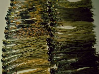 Green Pumpkin Redneck Tube Jigs