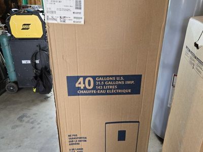 Rheem Professional 40 Gallon Electric Water Heater - New in Box