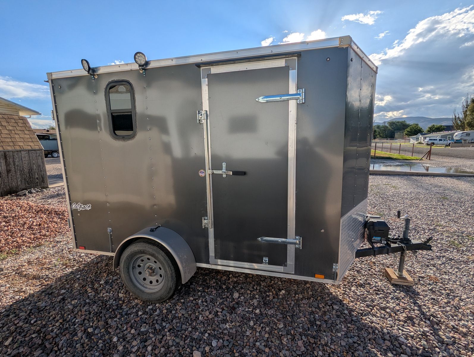 2019 Pace American Cargo Trailer 6 X 10 V-Nose