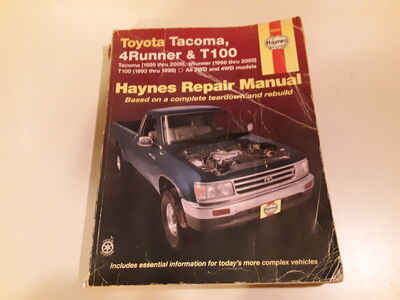 1993-2000 Toyota Tacoma 4Runner T100 Haynes Repair Manual