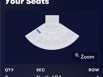 Riley Green Concert Tickets - 2 Seats, North ADA, Row A - Thursday, May 23