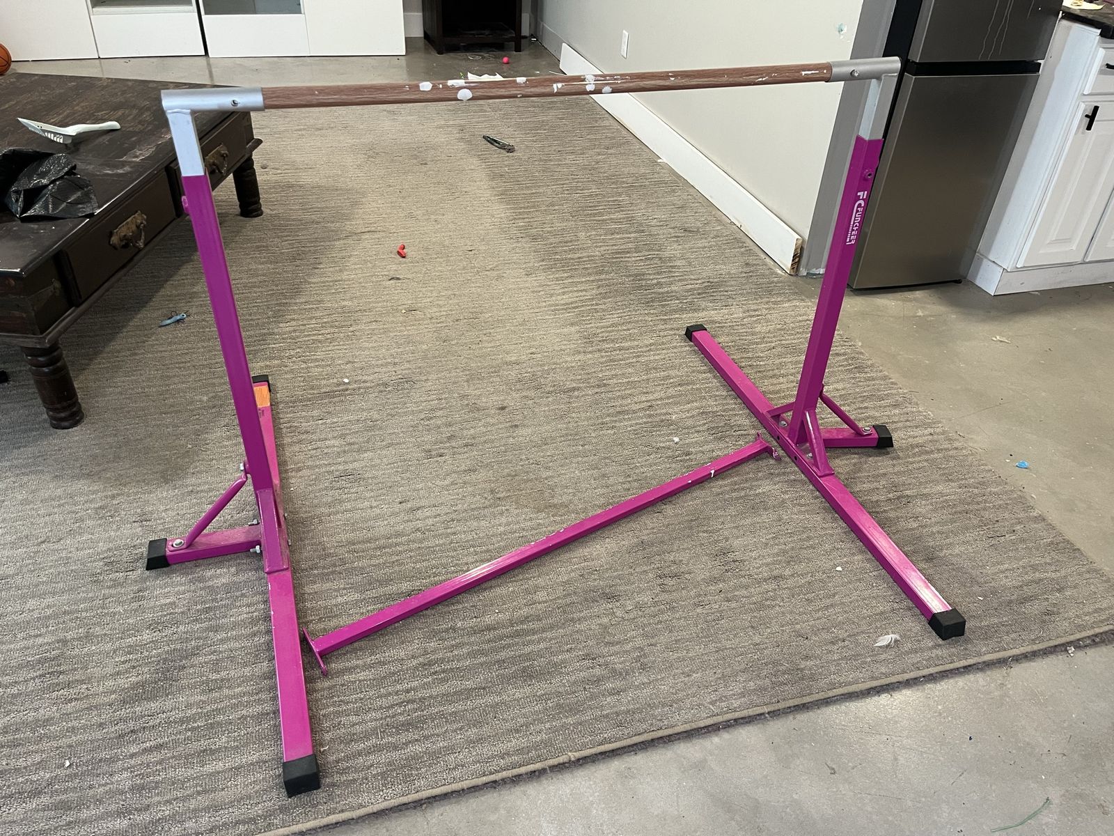 FREE in Park City: FC FUNCHEER Adjustable Gymnastics Training Bar/Horizontal Bar/Kip Bar