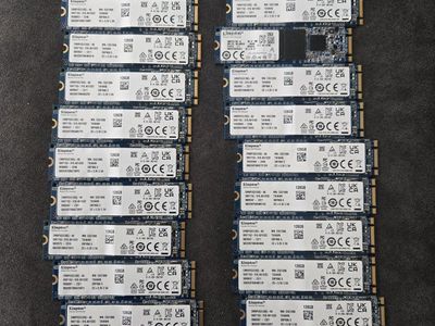 Kingston 128GB PCIe NVMe M.2 2280 SSD Solid State Drive (Bulk available)