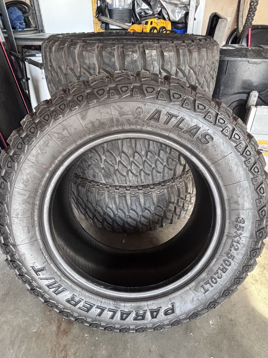 35/12.50/20 Tires
