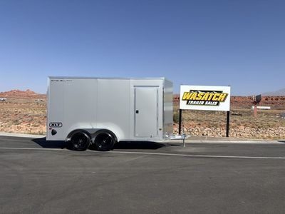 2026 ALCOM 7x14 7K XLT Pro Stealth Enclosed Cargo with Side Door