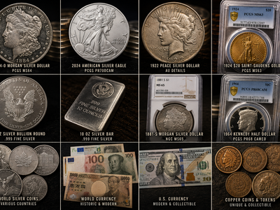 Premium U.S. & World Coins, Currency & Bullion Collection | Morgan Dollars • Silver Eagles • Estate Quality