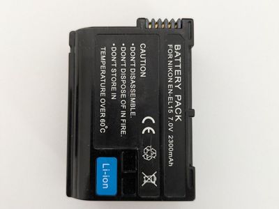 Nikon EN-EL15 compatible battery