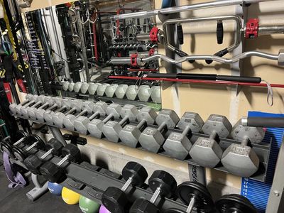 540LB VINTAGE IVANKO DUMBBELL SET