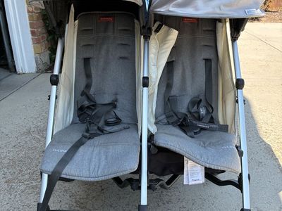 UPPAbaby G-LINK Double Umbrella Stroller - Gray