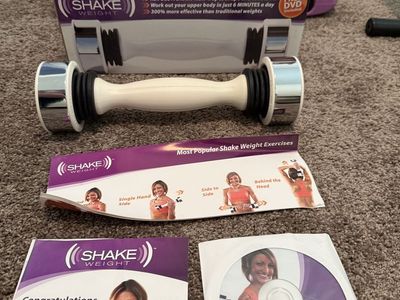 Shake Weight Dumbbell for Women - Tone Arms & Upper Body, DVD Included