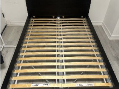 Full Bed Frame With Storage Drawers