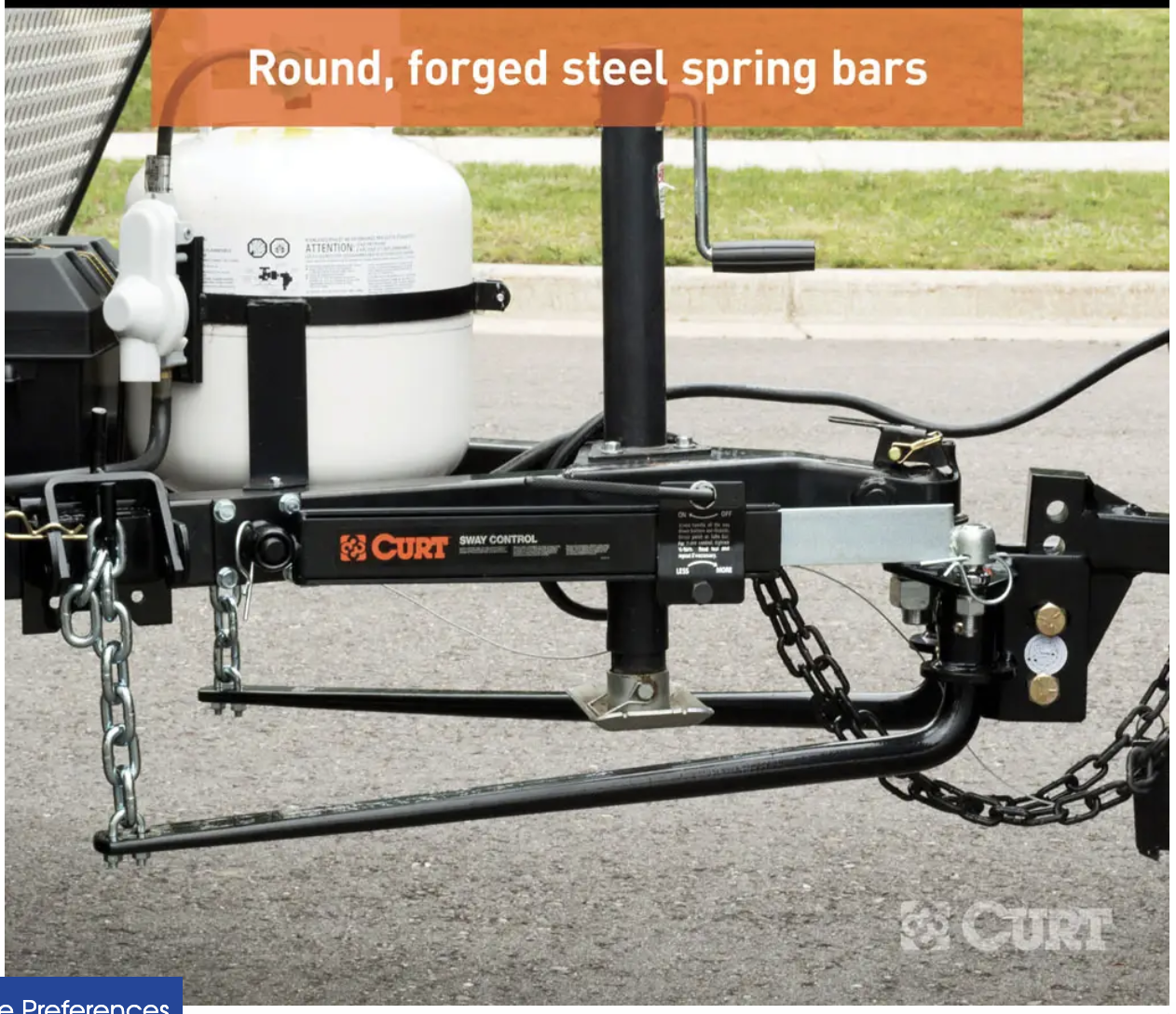 Sway control Weight Distribution Hitch