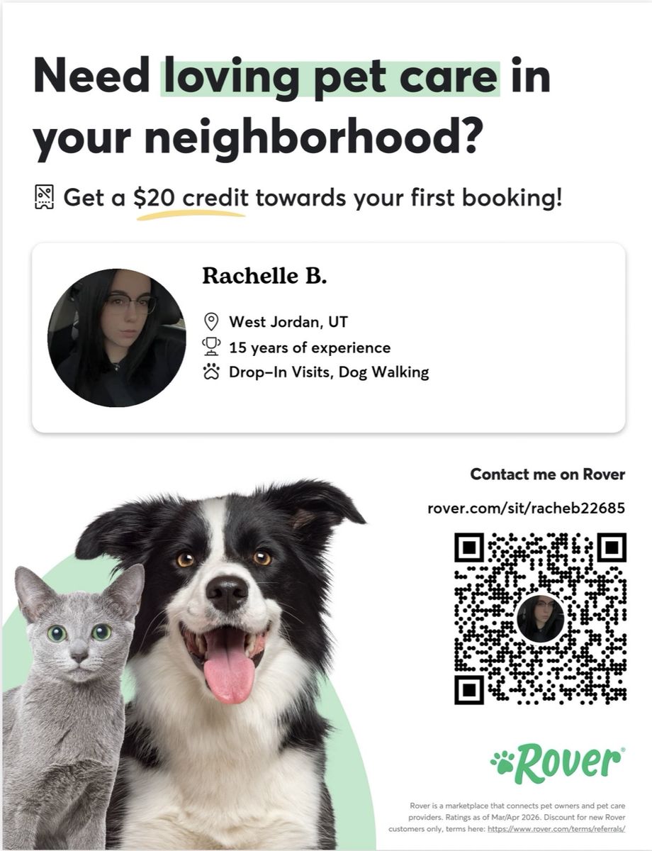 Pet Care Services - Dog Walking and Drop-In Visits
