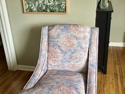 Brand New Kayson Jacobean Paisley Accent Chair – 2 Available