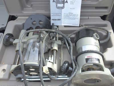 Porter Cable 1001 router with base $85