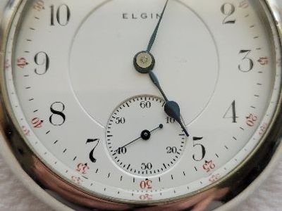 I'm Selling a Vintage Elgin Model 349 Railroad Pocket Watch.........