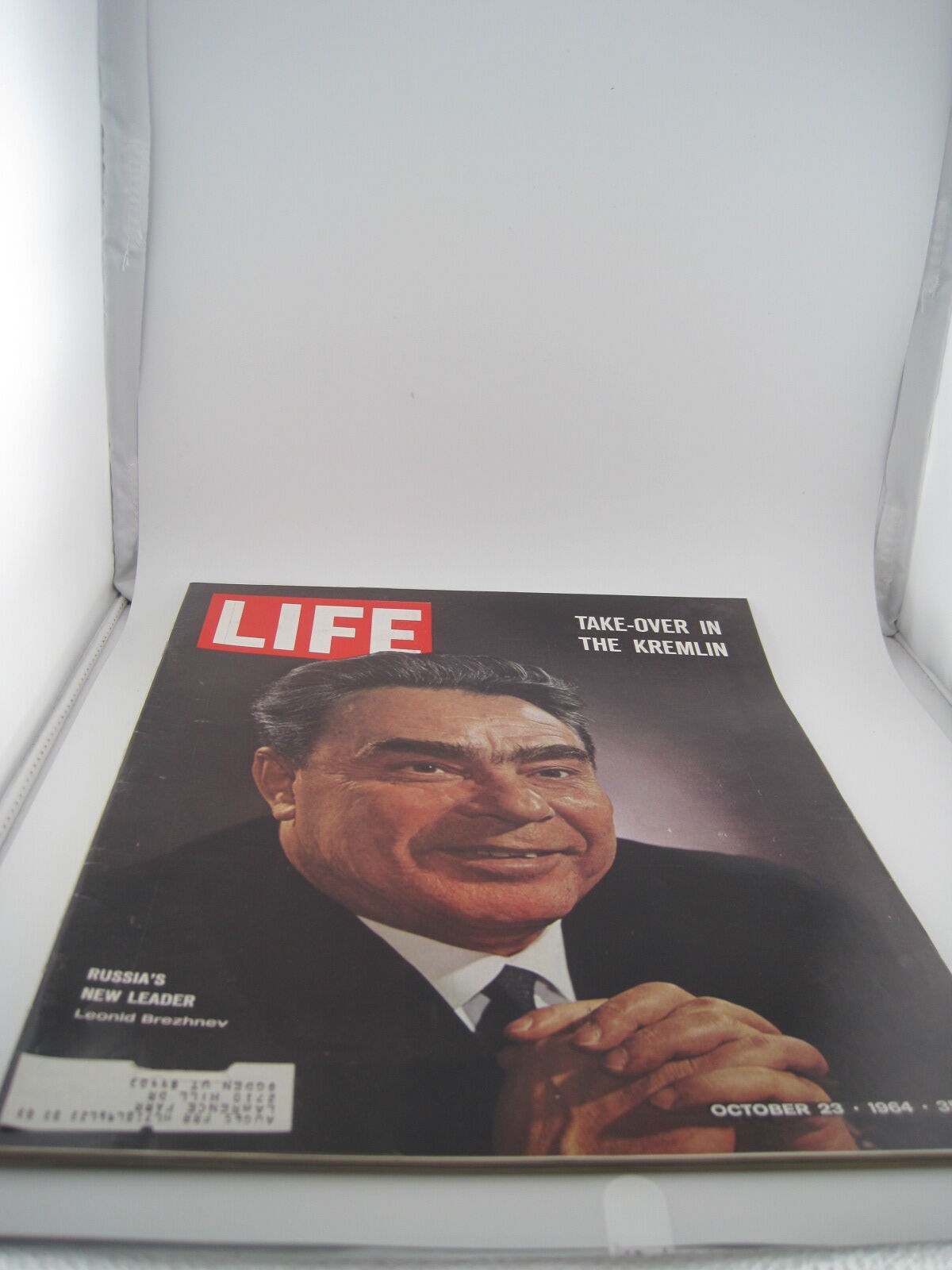 Take Over in the Kremlin Leonid Brezhnev Oct 23 1964 Life Magazine Vintage