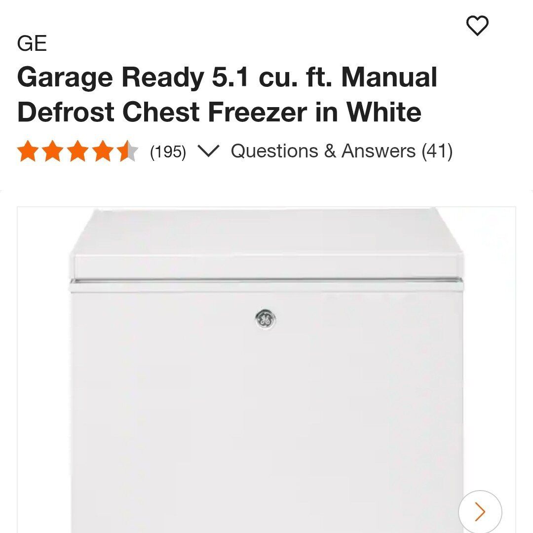 Chest Freezer Brand New in Box