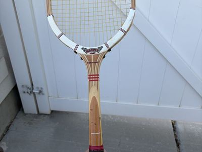 Vintage Dunlop Maxply Fort Wooden Tennis Racket