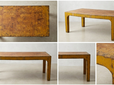 Butcher Block Table for Dining Room, Studio, Office