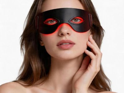 NEW Red Light Therapy for Eyes, 630nm & 850nm Infrared Eye Pods Red Light Therapy Glasses with Light