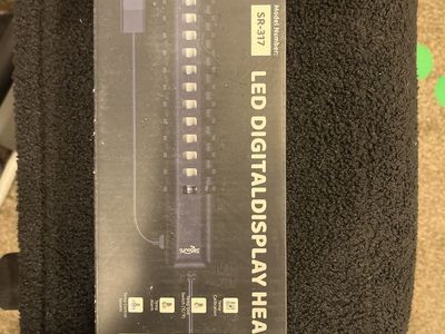 Seaoura SR-317 LED Digital Display Heater with Temperature Control System