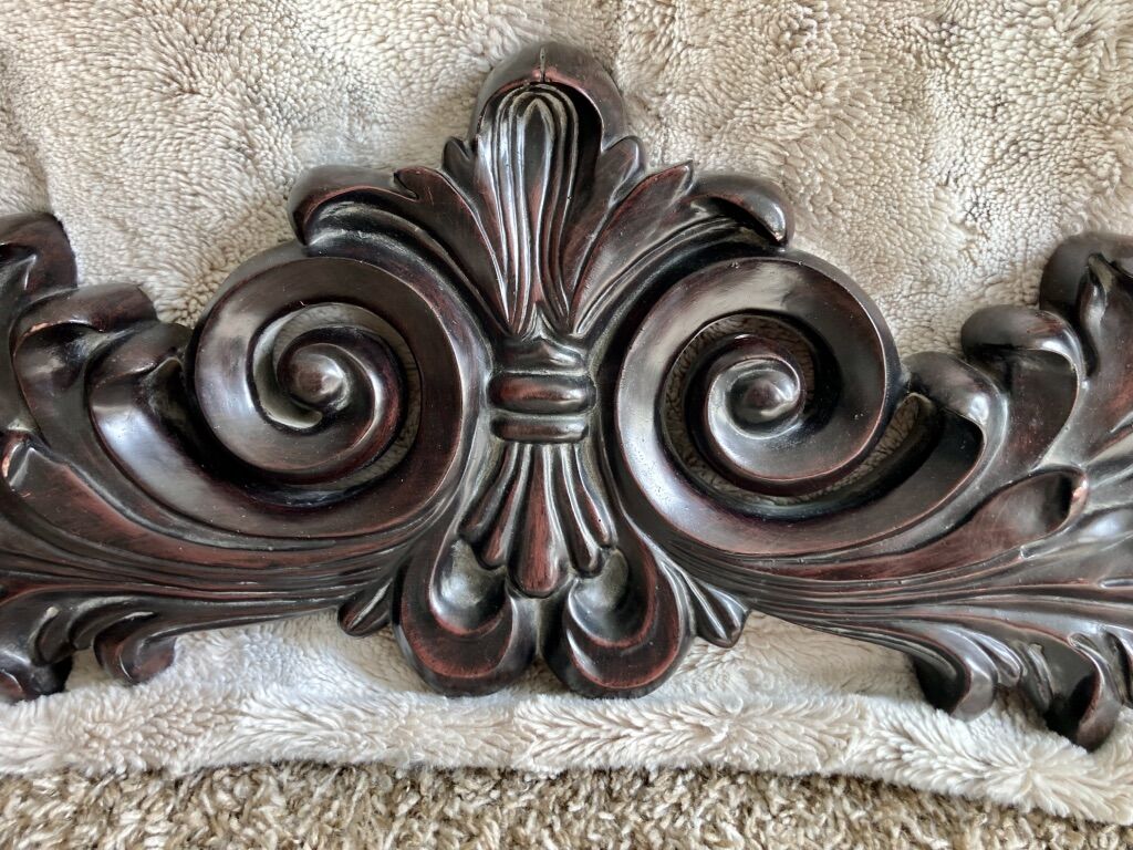 Wood Scroll Wall Decor