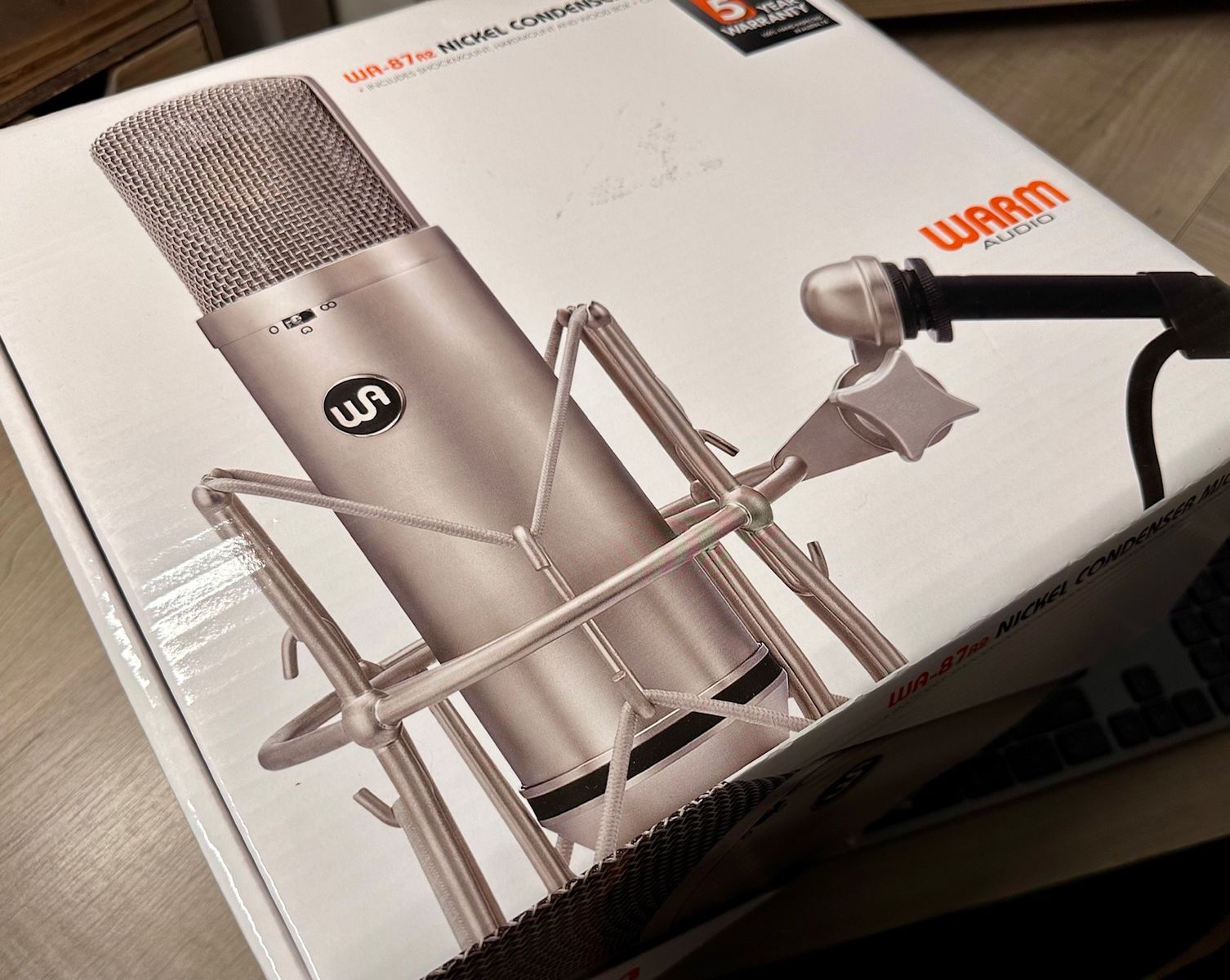 Warm Audio WA-87 condenser microphone