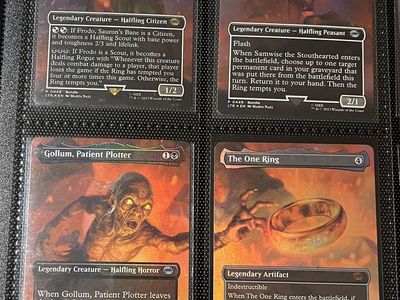 MTG The Lord of the Rings: Tales of Middle-earth Scene Sets - 77 Near Mint Foils & Normals