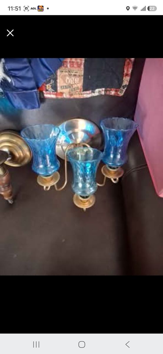 Vtg wall sconce